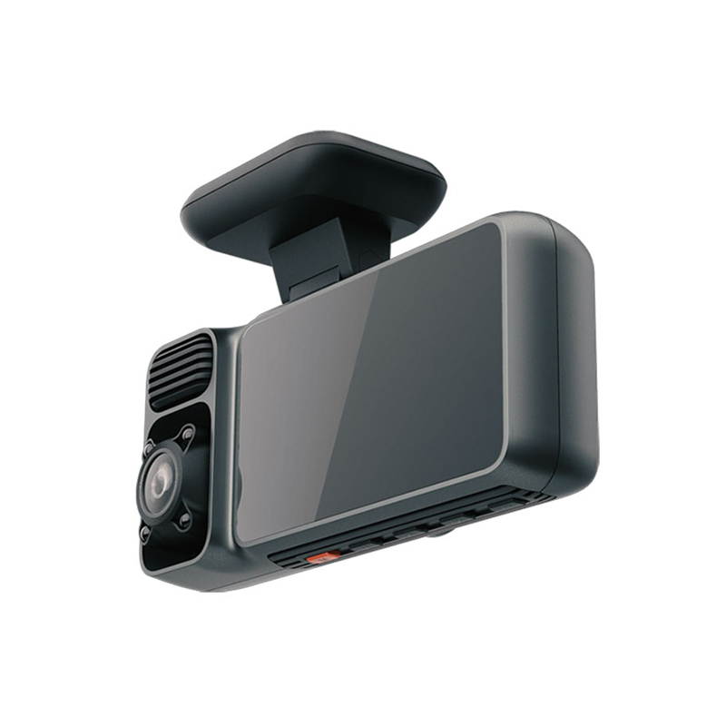 3 Channel Dash Cam Μπροστά και Πίσω Εσωτερικά Ενσωματωμένο WiFi GPS 5 GHz